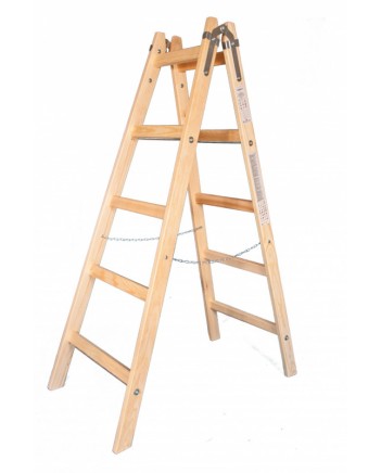 Rebrík drevený dvojdielny PREMIUM PROFI