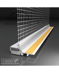 Lišta okenný začisťovací profil 3D 2,4 m (LS3-29 plus)