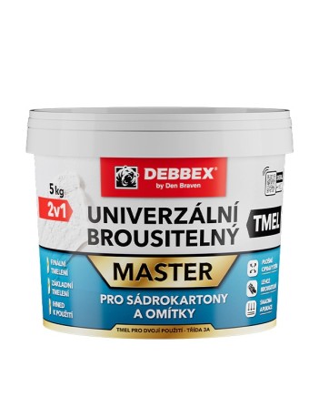 Univerzálny brúsiteľný tmel