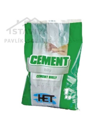 Cement biely 1,5 kg
